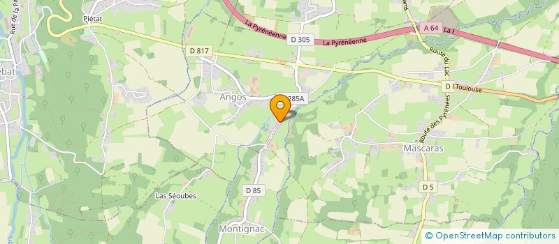 localisation de l'entreprise SCI LISA  BARBAZAN-DEBAT