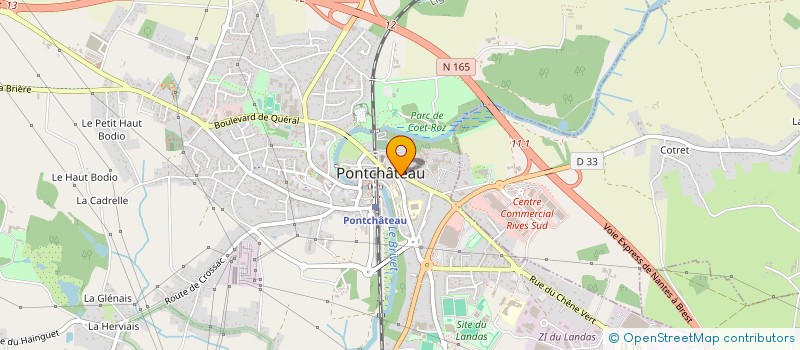 localisation de l'entreprise SCI LISA  PONTCHATEAU