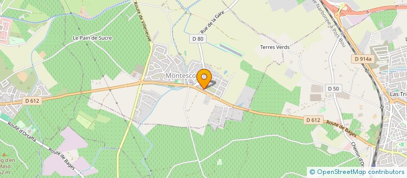 localisation de l'entreprise SCI LISA  MONTESCOT