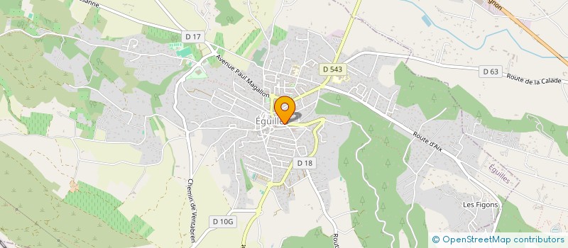 localisation de l'entreprise SCI LISA à EGUILLES