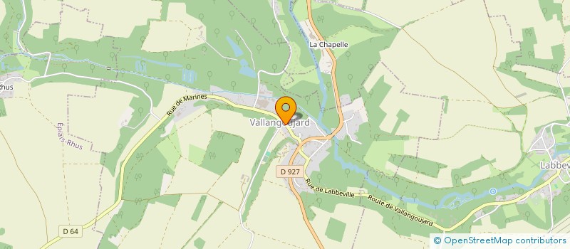 localisation de l'entreprise SCI LISA  VALLANGOUJARD