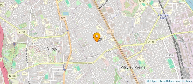 localisation de l'entreprise SCI LISA  VITRY-SUR-SEINE