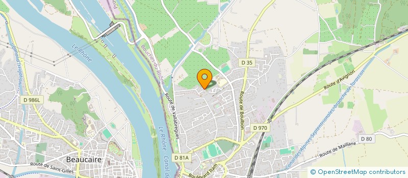 localisation de l'entreprise SCI LISA  TARASCON