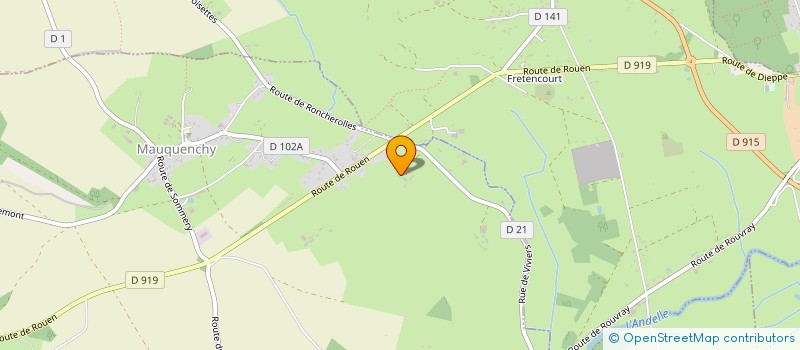 localisation de l'entreprise SCI LISA  MAUQUENCHY