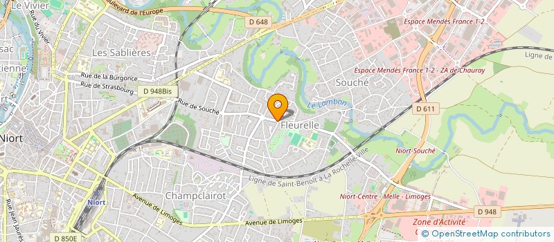 localisation de l'entreprise SCI LISA SOUCHE à NIORT