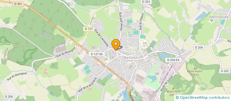 localisation de l'entreprise SCI LISAJANE  DESVRES