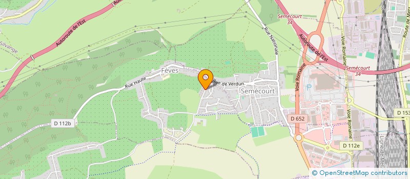 localisation de l'entreprise SCI LISALINE  FEVES