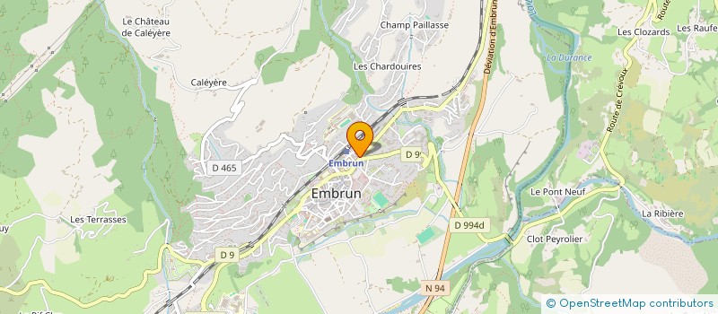 localisation de l'entreprise SCI LISALP H  EMBRUN