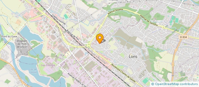 localisation de l'entreprise SCI LISAMBRA à LONS