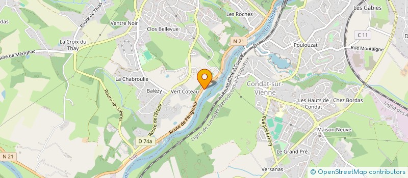 localisation de l'entreprise SCI LISANT à ISLE