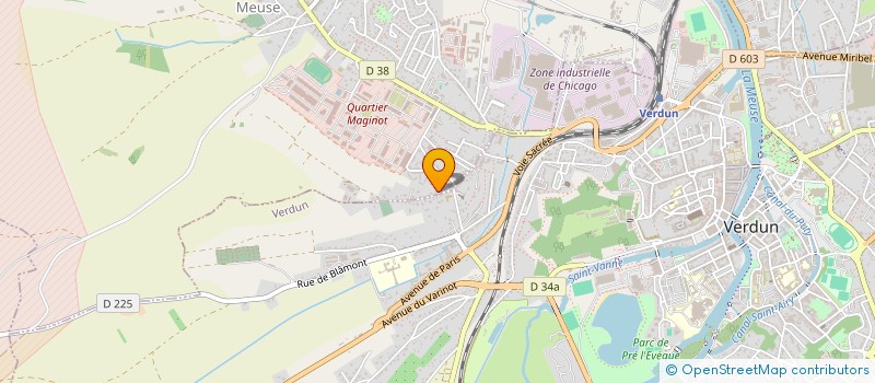 localisation de l'entreprise SCI LISAUNA à THIERVILLE-SUR-MEUSE