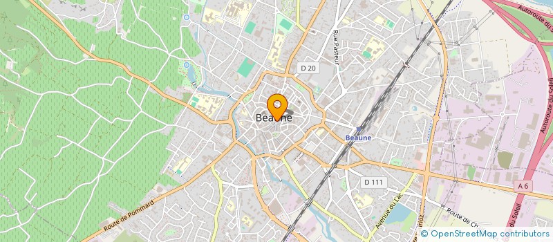 localisation de l'entreprise SCI LISE à BEAUNE