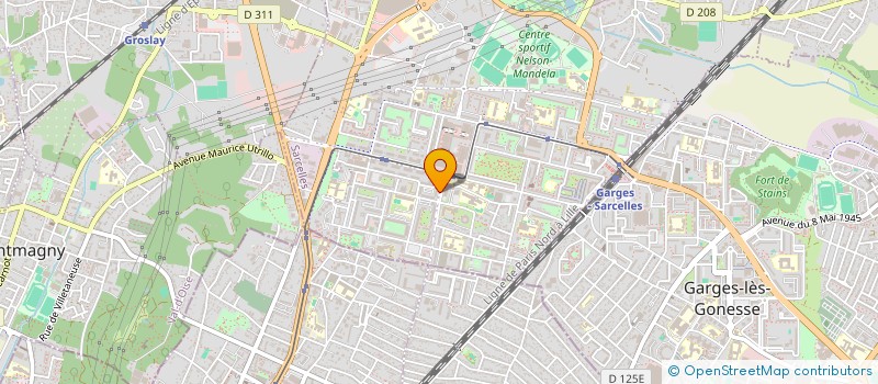 localisation de l'entreprise SCI LISE à SARCELLES