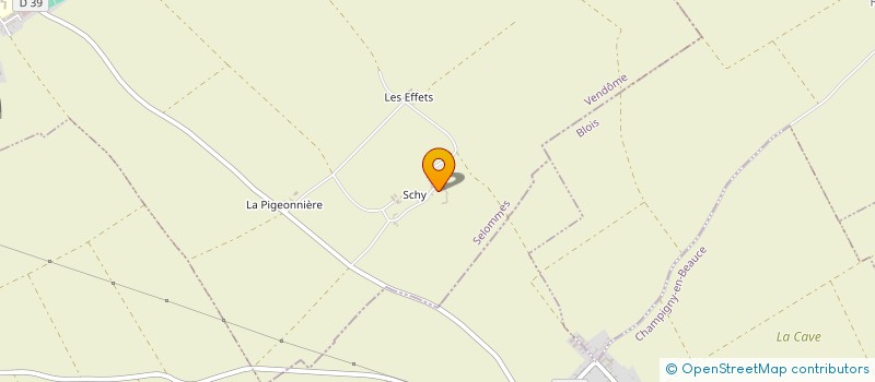 localisation de l'entreprise SCI LISE  SELOMMES