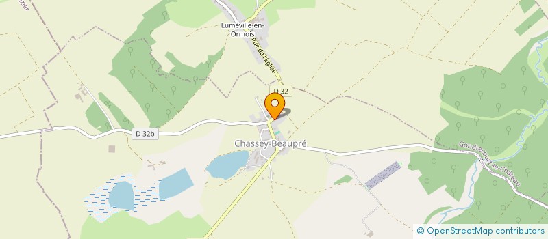 localisation de l'entreprise SCI LISEMA à CHASSEY-BEAUPRE