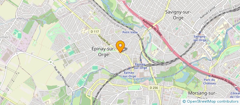 localisation de l'entreprise SCI LISHAN  EPINAY-SUR-ORGE