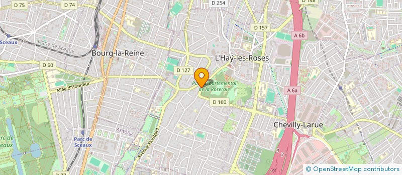 localisation de l'entreprise SCI LISLE  L'HAY-LES-ROSES