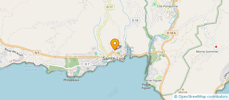 localisation de l'entreprise SCI LISMA  SAINTE-LUCE