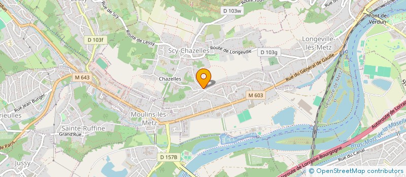 localisation de l'entreprise SCI LISON-POLO  SCY-CHAZELLES