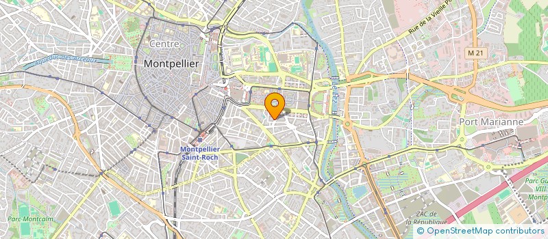 localisation de l'entreprise SCI LISRYAN REAL ESTATE à MONTPELLIER