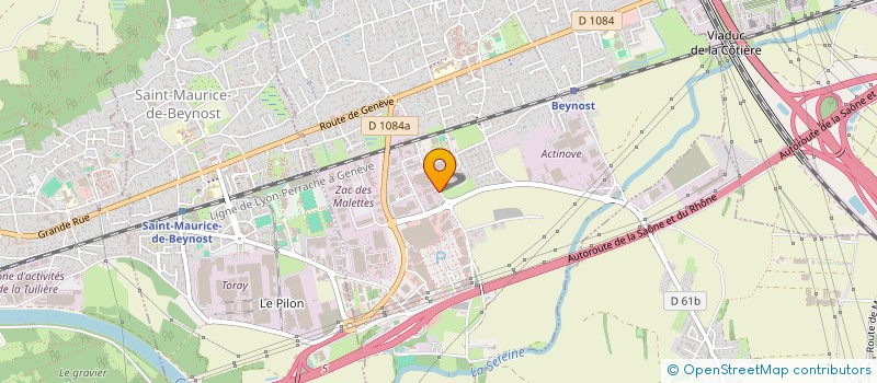localisation de l'entreprise SCI LISS à BEYNOST
