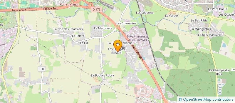 localisation de l'entreprise SCI LISSA  CHANTEPIE