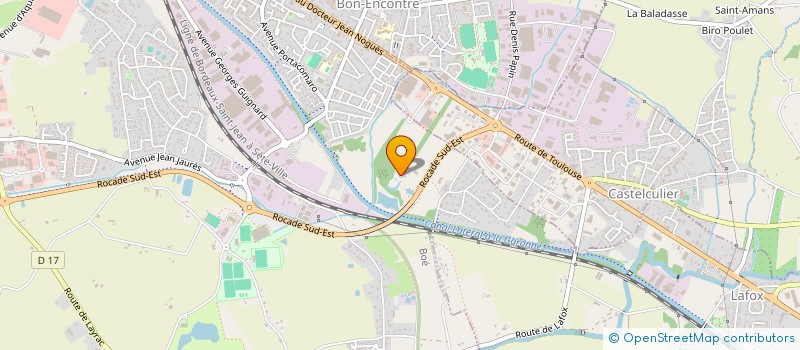 localisation de l'entreprise SCI LISSE  BOE