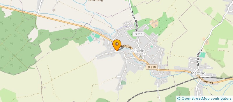 localisation de l'entreprise SCI LISSEN  DIEBLING