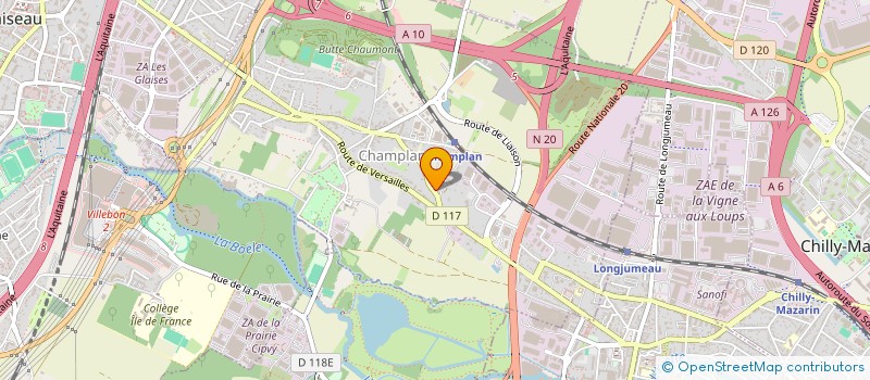 localisation de l'entreprise SCI LISSES  CHAMPLAN