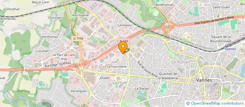 localisation de l'entreprise SCI LIST à VANNES