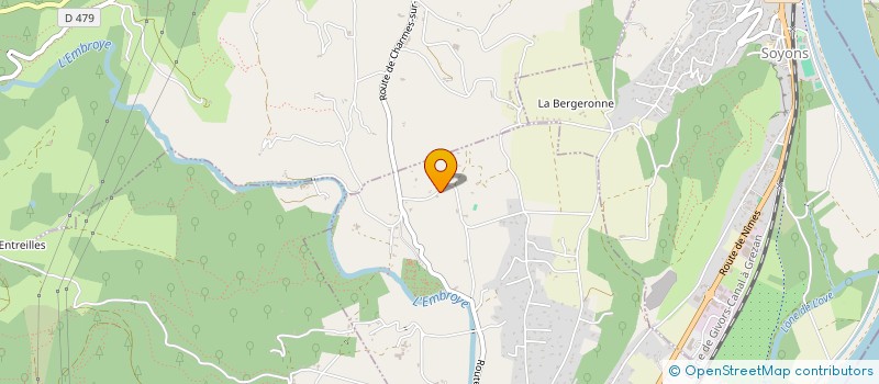 localisation de l'entreprise SCI LISTEL  CHARMES-SUR-RHONE