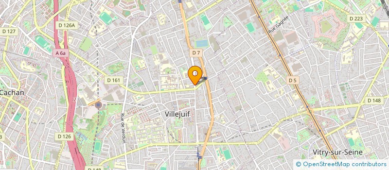 localisation de l'entreprise SCI LISY à VILLEJUIF