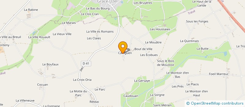 localisation de l'entreprise SCI LISYA  TREVE