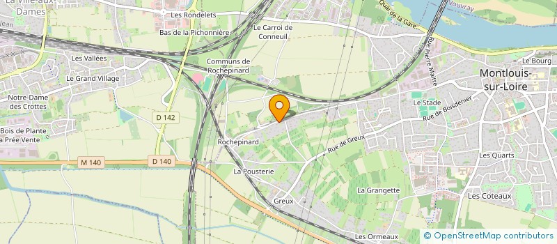 localisation de l'entreprise SCI LISYNA à MONTLOUIS-SUR-LOIRE