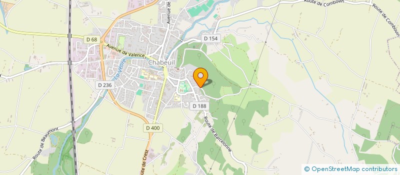 localisation de l'entreprise SCI LITH à CHABEUIL