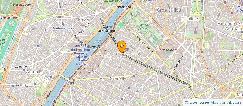 localisation de l'entreprise SCI LITHOS  PARIS