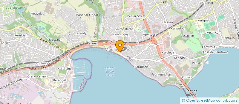 localisation de l'entreprise SCI LITIRY  LE RELECQ-KERHUON