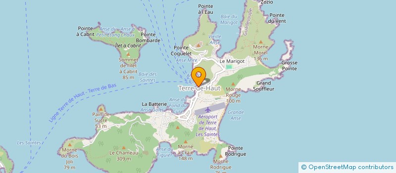 localisation de l'entreprise SCI LITOF à TERRE-DE-HAUT