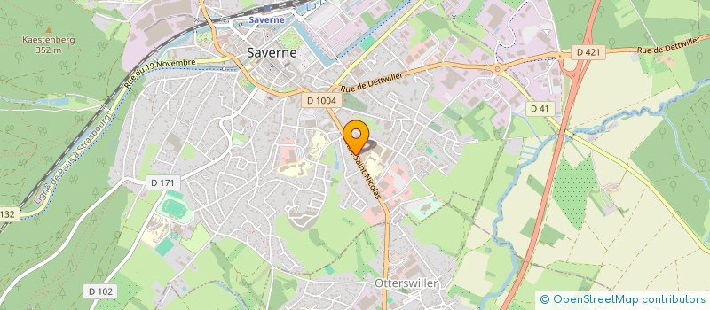 localisation de l'entreprise SCI LITOILE  SAVERNE