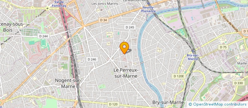 localisation de l'entreprise SCI LITOLFF à LE PERREUX-SUR-MARNE