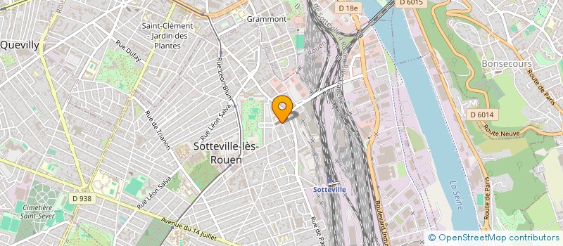localisation de l'entreprise SCI LITRE à SOTTEVILLE-LES-ROUEN