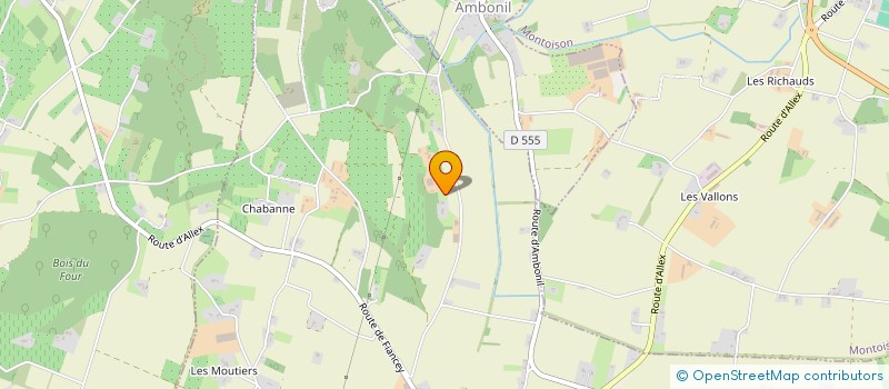 localisation de l'entreprise SCI LITTLE B  LA ROCHE-SUR-GRANE