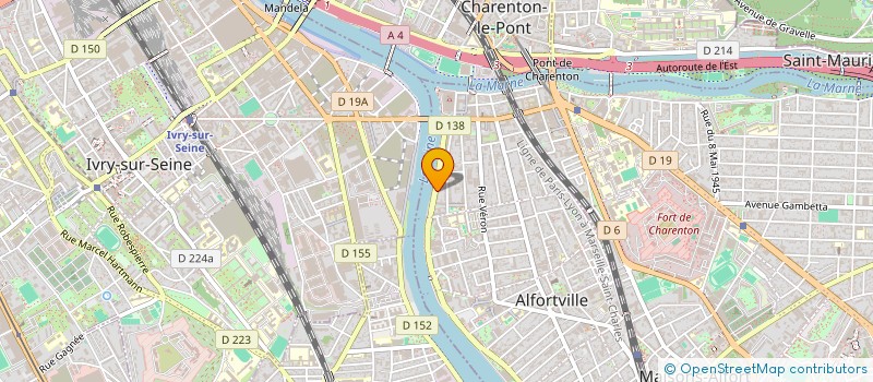 localisation de l'entreprise SCI LITTLE BUB à ALFORTVILLE