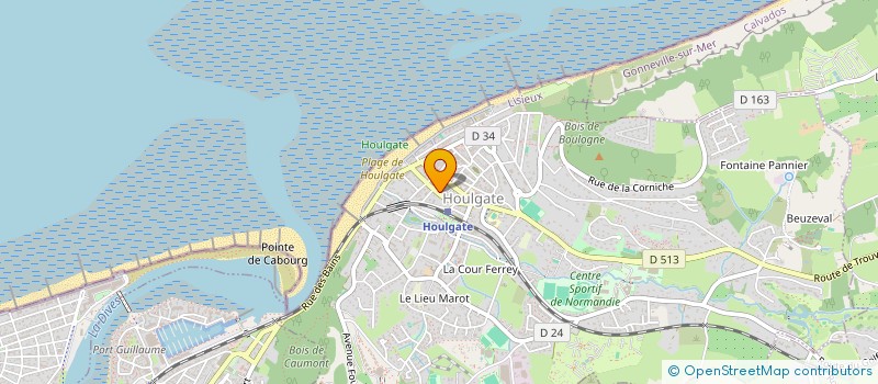 localisation de l'entreprise SCI LITTLE DRAGON  HOULGATE