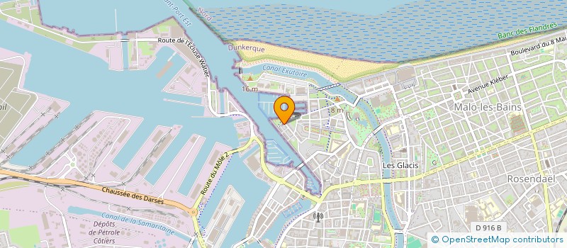 localisation de l'entreprise SCI LITTLE SHIPS APPART à DUNKERQUE