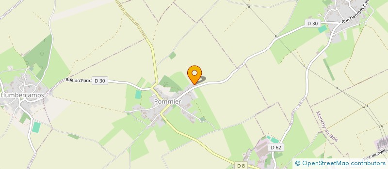 localisation de l'entreprise SCI LITTLE SQUIRREL  POMMIER