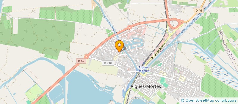 localisation de l'entreprise SCI LITTLE VIGUERIE  AIGUES-MORTES