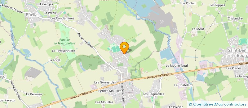 localisation de l'entreprise SCI LITTLE WOOD  BUELLAS