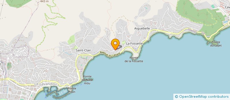 localisation de l'entreprise SCI LITTLEMEADS à LE LAVANDOU