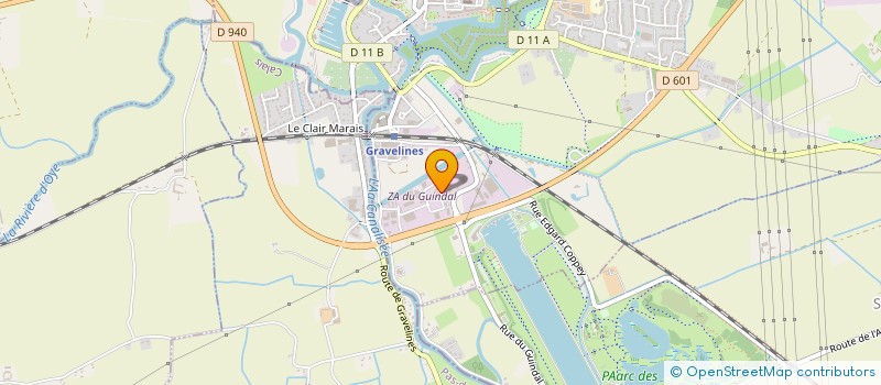 localisation de l'entreprise SCI LITTORAL GREEN à GRAVELINES